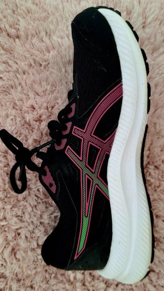 Zapatillas ASICS Mujer Negras y Rosas