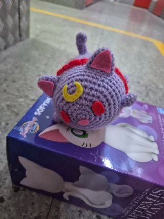 Peluches Ganchillo Gatos Sailor Moon