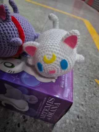 Peluches Ganchillo Gatos Sailor Moon