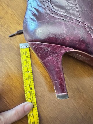 Botines Chie Mihara Piel Marrón Burdeos