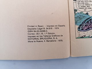DANI FUTURO, DESTINO: MAÑANA (BRUGUERA 1975)