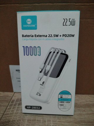Batería Externa HOPECOM 10000mAh HP-28032