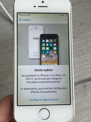 iPhone 5S Argento
