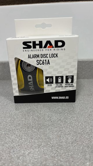 Candado Alarma SHAD SC61A Moto