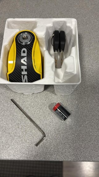 Candado Alarma SHAD SC61A Moto