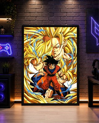 Póster Dragon Ball Z Goku Ssj