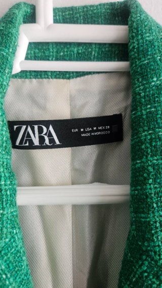 Americana Zara Verde Talla M