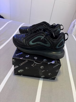 Nike Air Max 720 (GS) Negro/Verde Talla 38