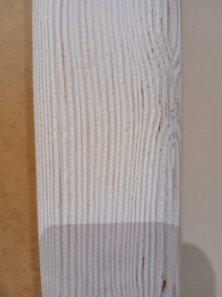 Marco de madera blanco para espejo,  cuadro o foto