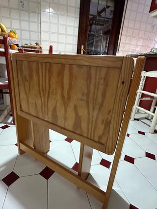 Pupitre/escritorio infantil madera maciza pizarra