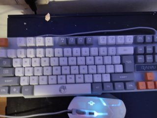 Teclado y Ratón Raiku RGB