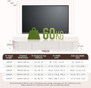 Mueble TV 140cm