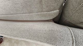 Sofá 2 plazas tela beige