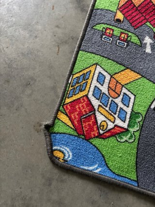 Alfombra infantil Calles LITTLE VILLAGE 2x2