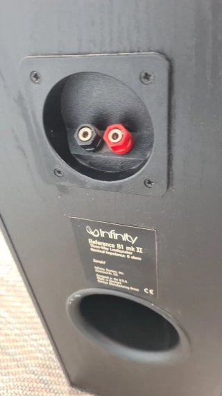 Altavoces Infinity Negros