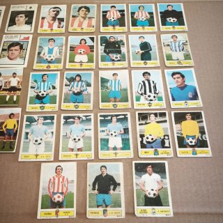 Lote 36 Cromos Fútbol Vintage Años 70 Varias