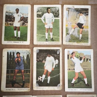 Lote 36 Cromos Fútbol Vintage Años 70 Varias