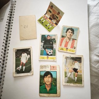 Lote 36 Cromos Fútbol Vintage Años 70 Varias