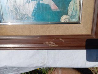 2 quadri vintage classici Vergine con Bambino