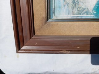 2 quadri vintage classici Vergine con Bambino