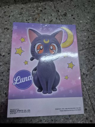 Figura Gato Luna Sailor Moon SOFVIMATES