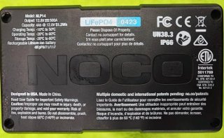 Batería de litio Noco NPL14