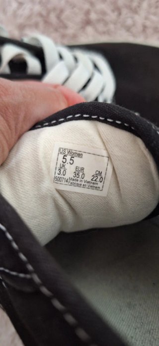 Zapatillas Vans Negras