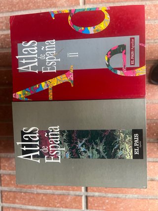 ATLAS DE ESPAÑA 1 y 2 EL PAIS -AGUILAR,