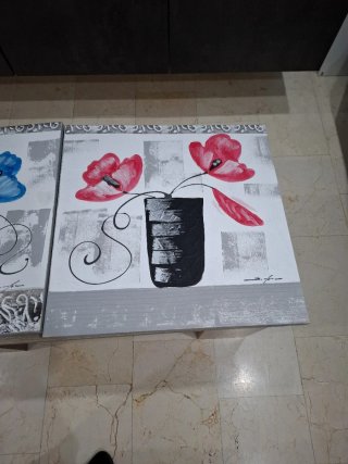 2 lienzos decorativos 60x60