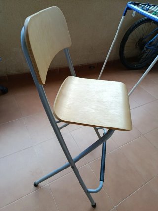 Taburete alto plegable Ikea Franklin