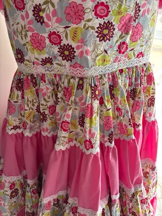 Traje de flamenca estampado floral
