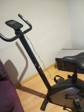Bicicleta Estática Negra