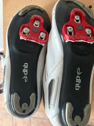 Zapatillas ciclismo DHB Talla 44 + calas Look Keo