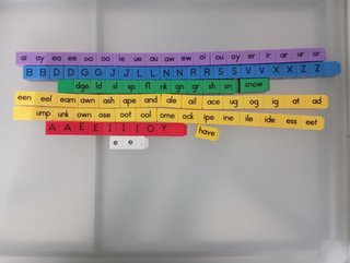 Juego para aprender a crear palabras en inglés