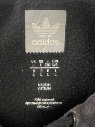 Sudadera Adidas Hombre Negra