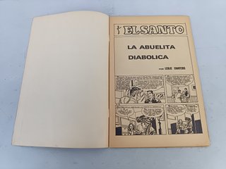 EL SANTO Nº18 'LA ABUELITA DIABOLICA' (SEMIC 1965)