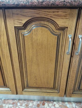 Muebles de cocina madera y metal