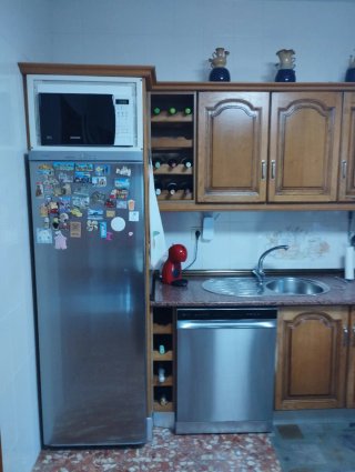 Muebles de cocina madera y metal