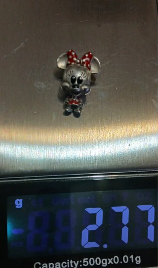 Charm Pandora de plata 925 Minnie Mouse Disney