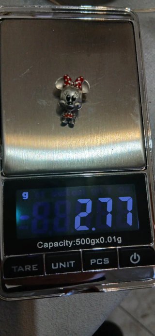 Charm Pandora de plata 925 Minnie Mouse Disney