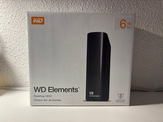 Disco Duro Externo WD Elements 6TB