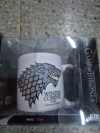 2 Tazas Game of Thrones Targaryen y Stark (Nuevas)