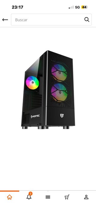 Torre Gaming Nfortec Caelum RGB