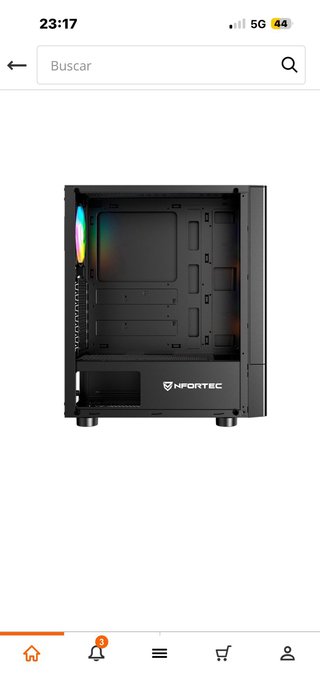 Torre Gaming Nfortec Caelum RGB