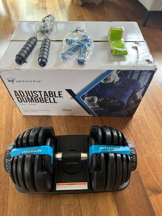Kit Mancuernas Ajustables Activyfit 2-24kg