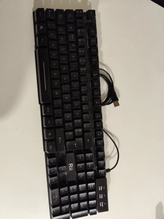 Teclado Rii USB Negro