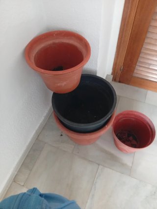 8 Macetas Terracota Nuevas