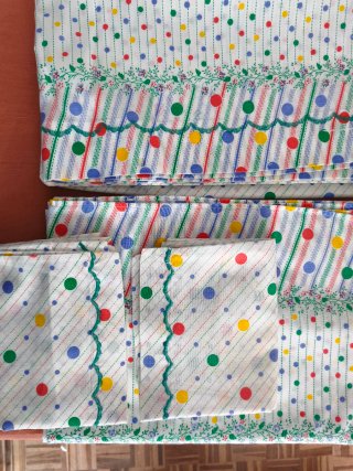 Conjunto de 2 lençóis e 2 fronhas de Cama de casal