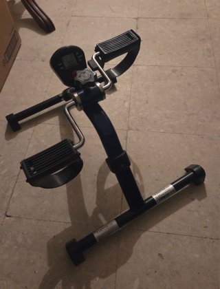 Bicicleta estática pedalera