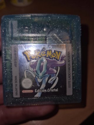 Pokemon Edición Cristal Game Boy Color